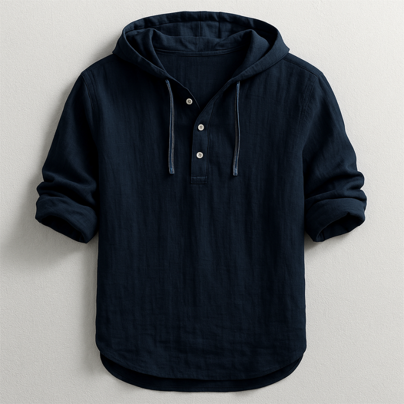 Marc Men's Cotton Hoodie – Lightweight Soft Knit with Modern Casual Style