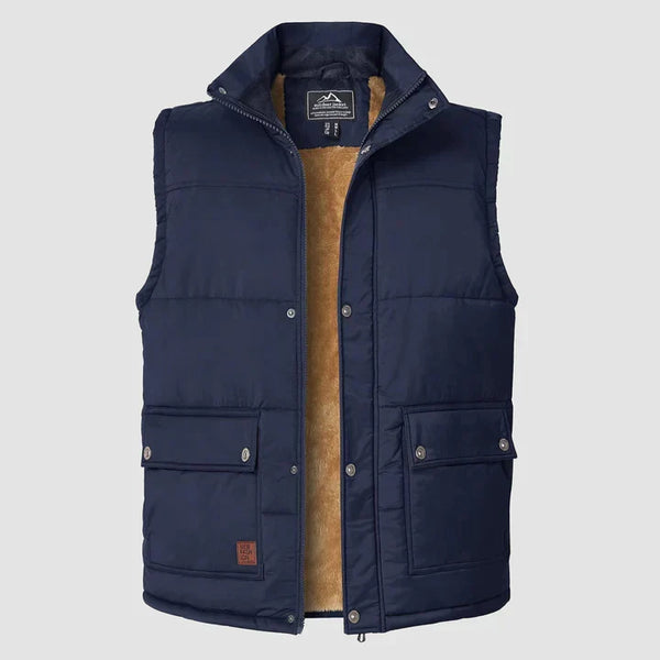 Mark Men's Sleeveless Bodywarmer Vest – Practical Pockets with Daily Comfort