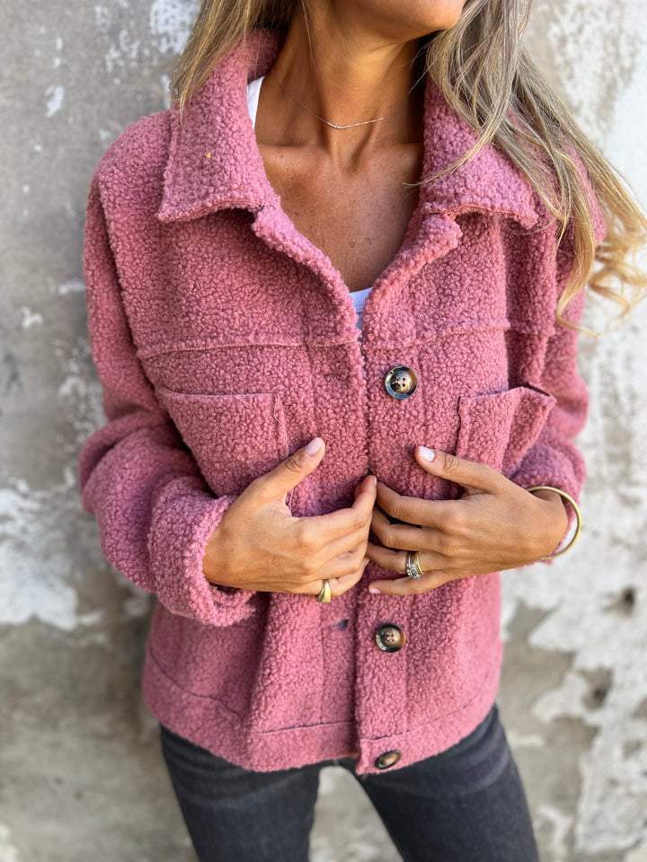 Women's Cozy Lined Winter Jacket — Green