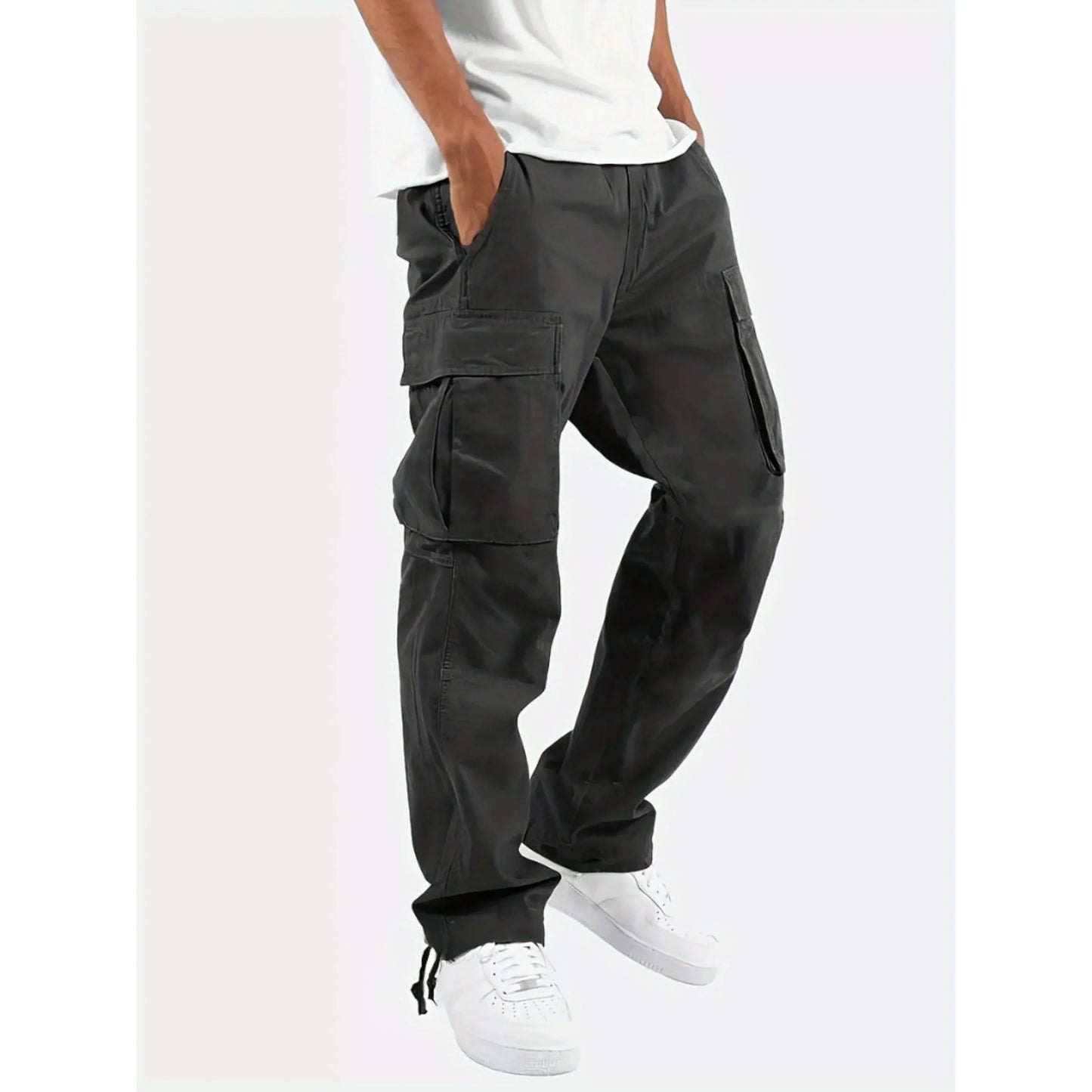 Lance Men's Wide Straight Cargo Pants – Comfortable Modern Fit