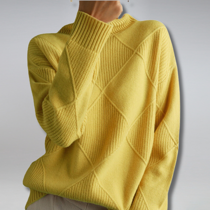 Penelope Women's Cashmere Turtleneck Sweater