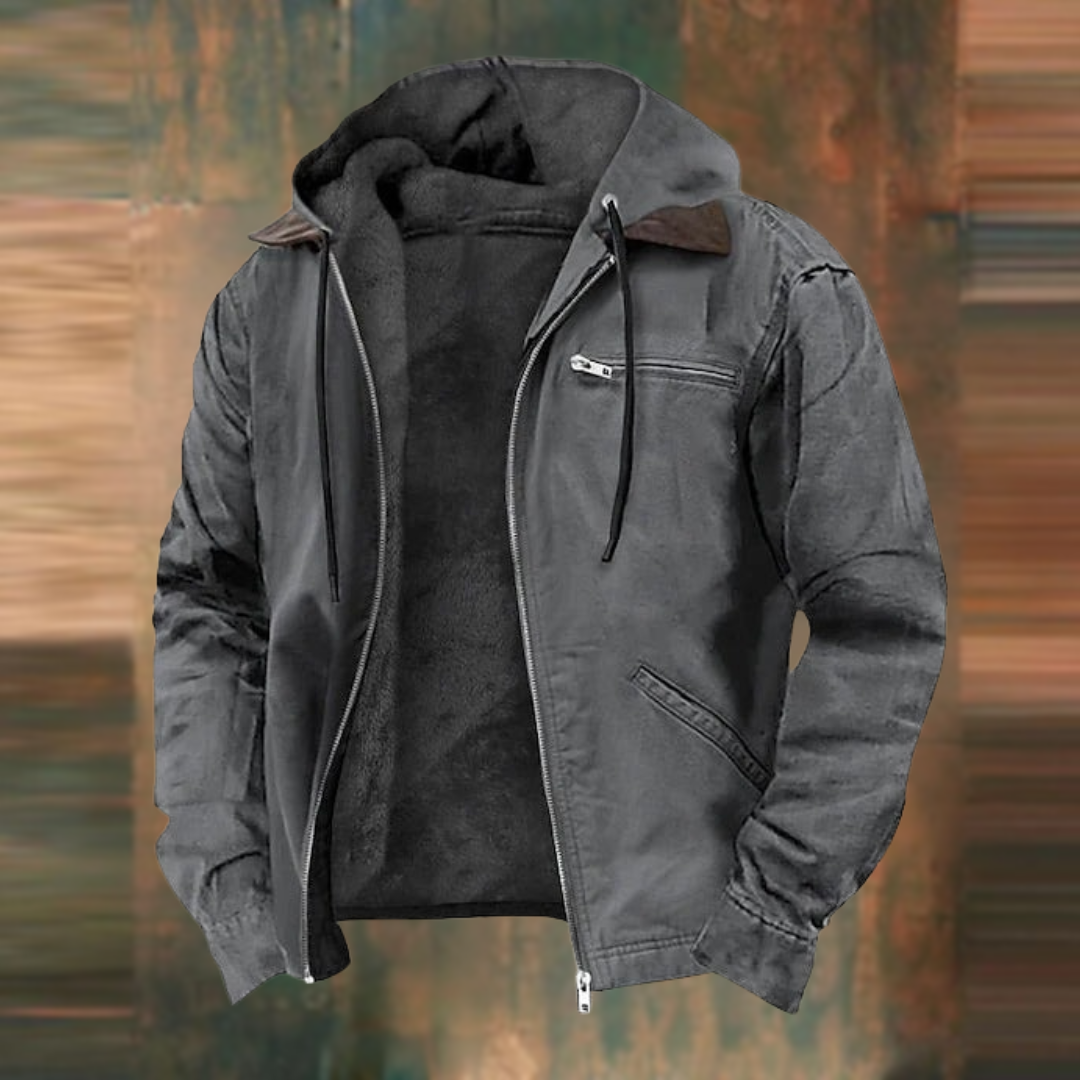 Jerome Men's Leather Jacket – Elegant Modern Design with Timeless Style