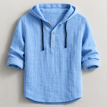 Marc Men's Cotton Hoodie – Lightweight Soft Knit with Modern Casual Style