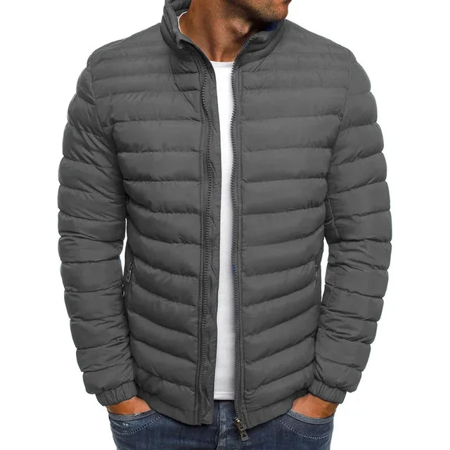 Carlo Men's Quilted Jacket – Lightweight and Warm for Mid-Season