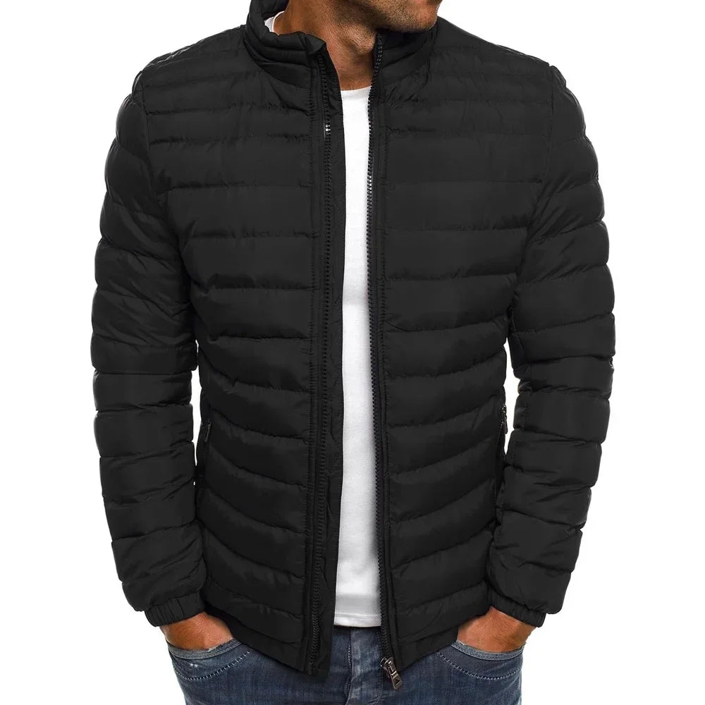 Carlo Men's Quilted Jacket – Lightweight and Warm for Mid-Season