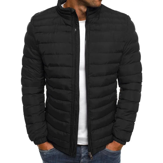 Carlo Men's Quilted Jacket – Lightweight and Warm for Mid-Season