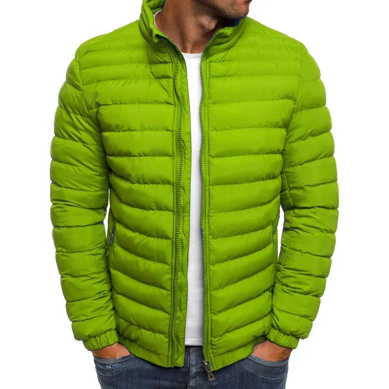 Carlo Men's Quilted Jacket – Lightweight and Warm for Mid-Season