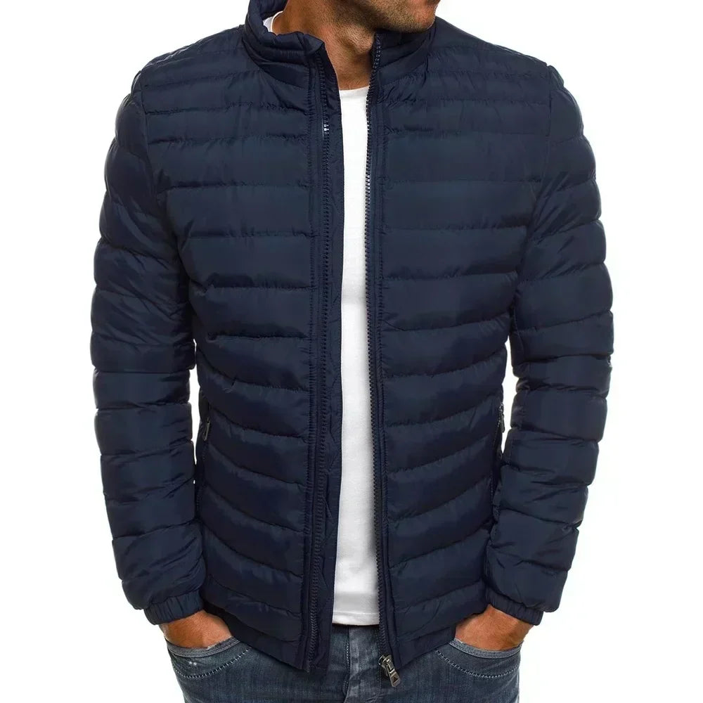 Carlo Men's Quilted Jacket – Lightweight and Warm for Mid-Season