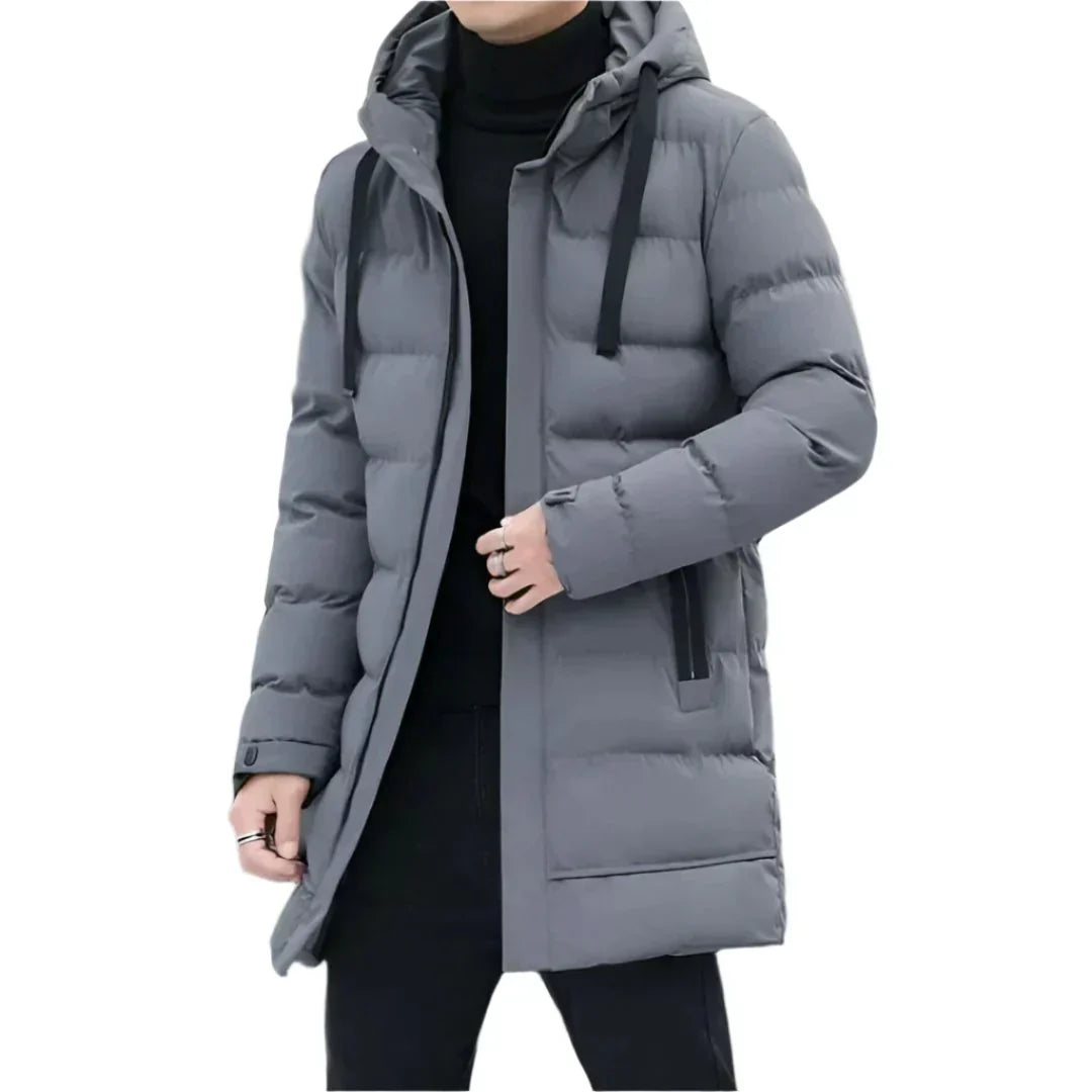 Ryle Men's Jacket – Insulated Winter Coat with Hood, Warm Lining & Modern Design