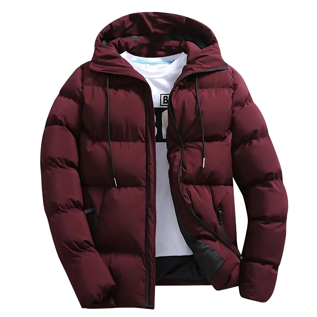 Marco Men's Waterproof Parka – Winter Coat with Adjustable Hood and Warm Lining