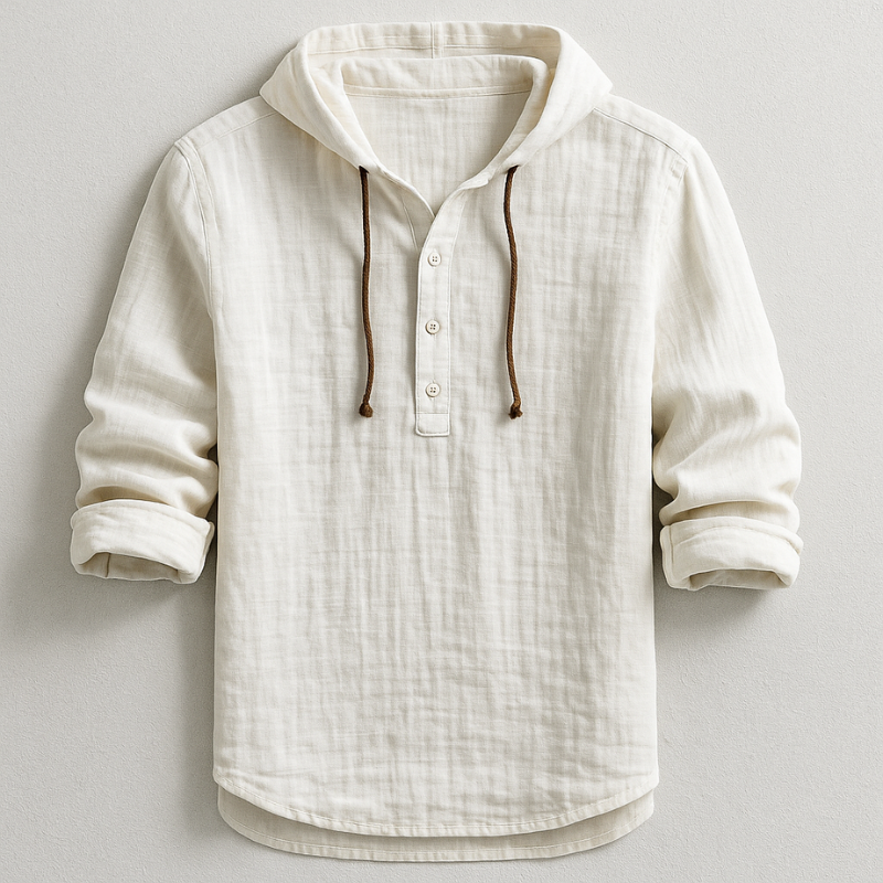 Marc Men's Cotton Hoodie – Lightweight Soft Knit with Modern Casual Style