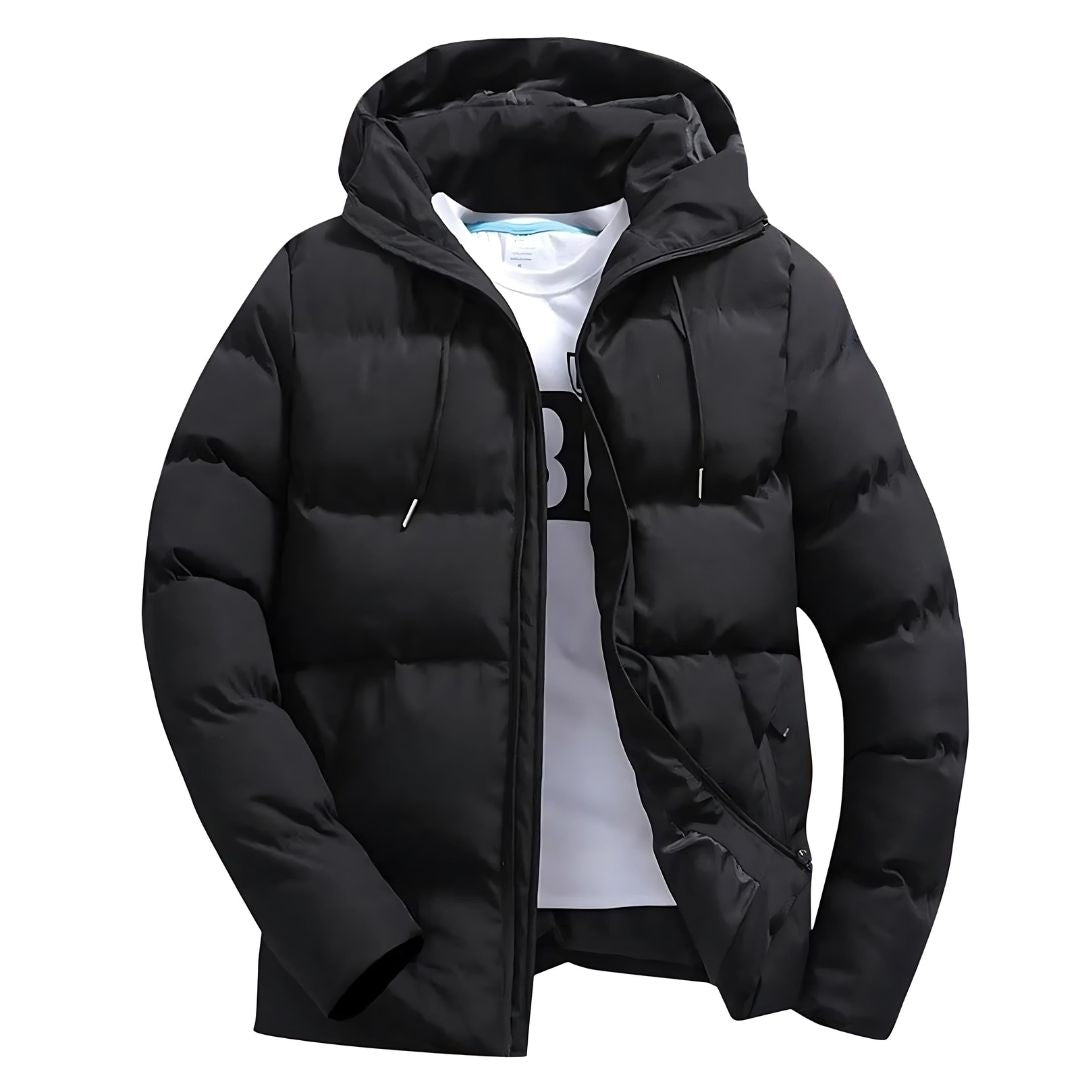 Marco Men's Waterproof Parka – Winter Coat with Adjustable Hood and Warm Lining