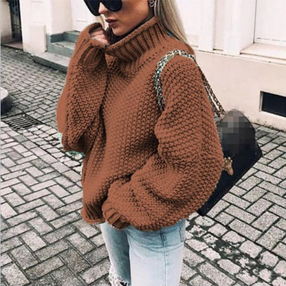 Women's Textured Knit Long Sleeve Sweater — White