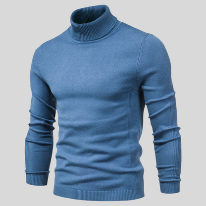 Jerold Men's Turtleneck Sweater – Elegant Comfortable Versatile Style