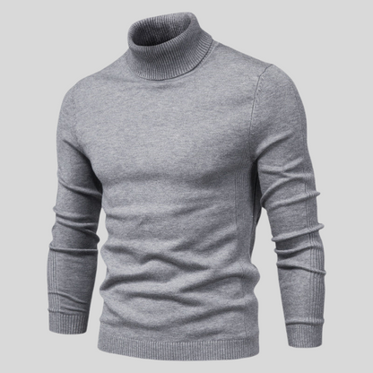 Jerold Men's Turtleneck Sweater – Elegant Comfortable Versatile Style