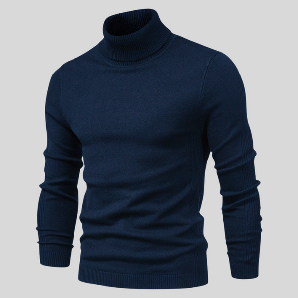 Jerold Men's Turtleneck Sweater – Elegant Comfortable Versatile Style