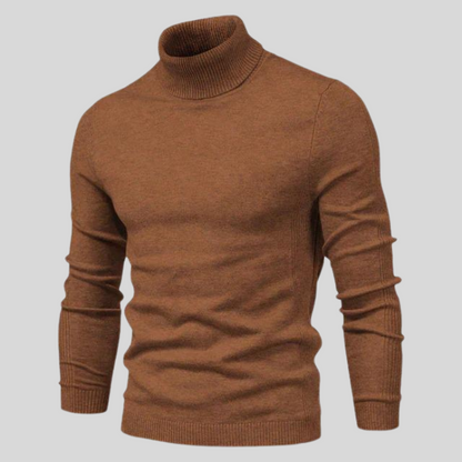 Jerold Men's Turtleneck Sweater – Elegant Comfortable Versatile Style