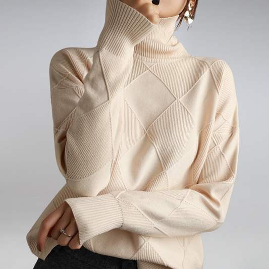Penelope Women's Cashmere Turtleneck Sweater