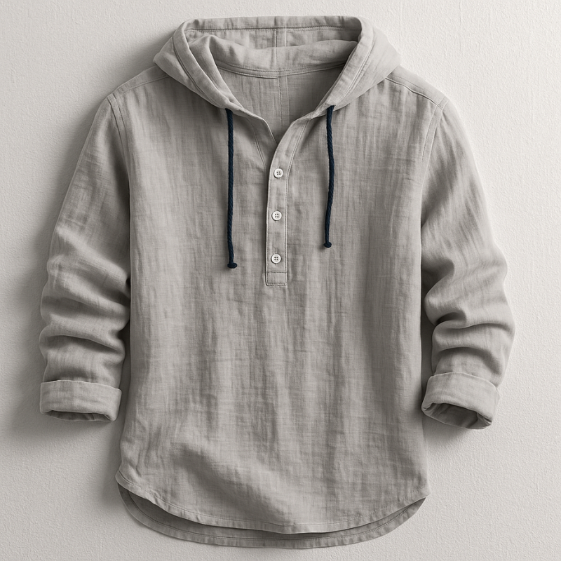 Marc Men's Cotton Hoodie – Lightweight Soft Knit with Modern Casual Style