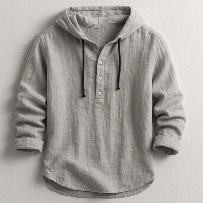 Marc Men's Cotton Hoodie – Lightweight Soft Knit with Modern Casual Style