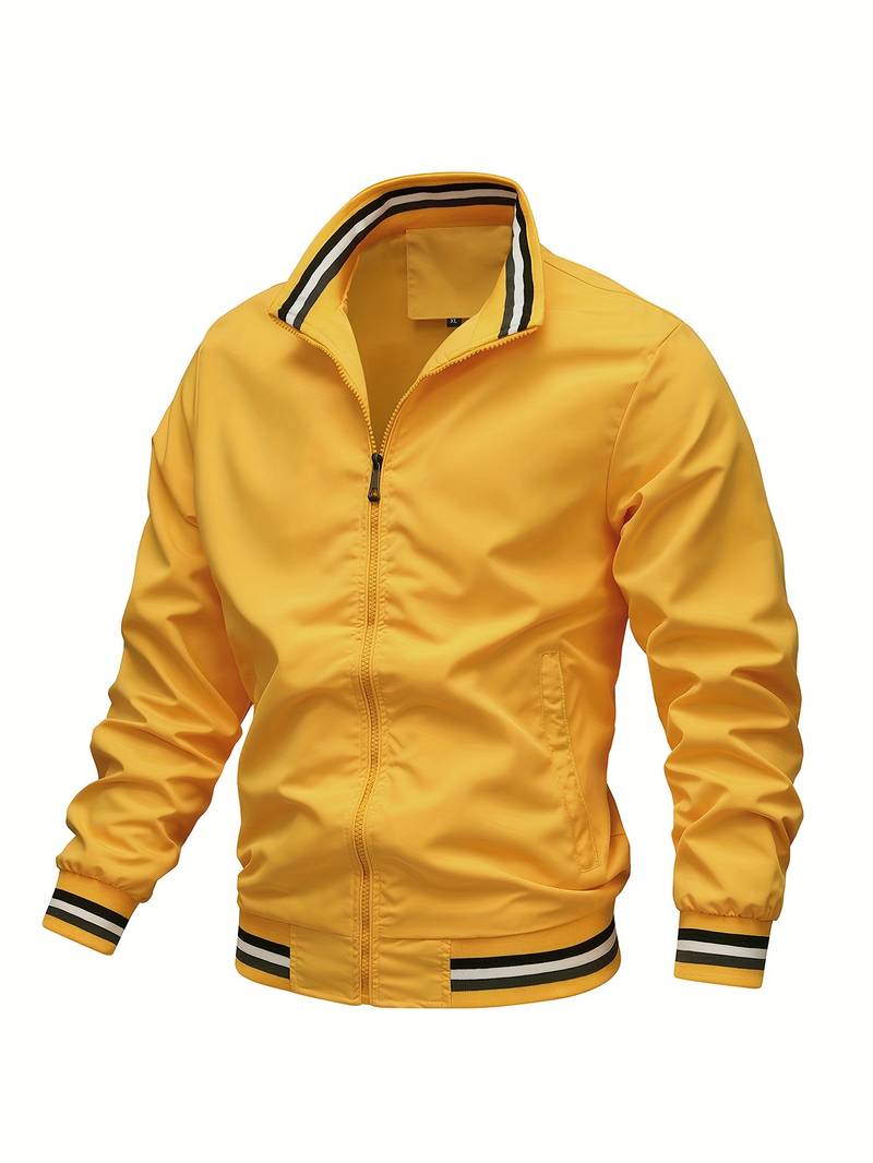 David Men's Elegant Jacket – Comfortable Modern Versatile Style