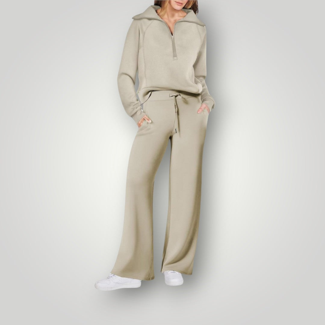 Lilou Women's Sweatshirt and Jogger Loungewear Set