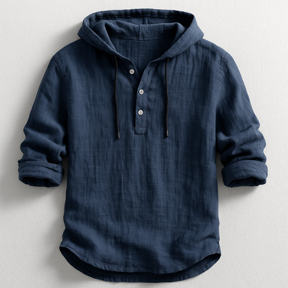 Marc Men's Cotton Hoodie – Lightweight Soft Knit with Modern Casual Style
