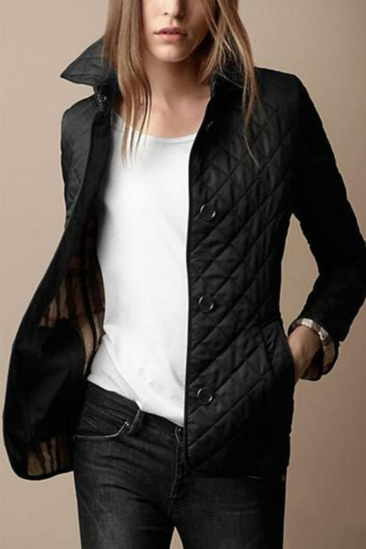 Clara Women's Quilted Fitted Jacket