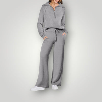Lilou Women's Sweatshirt and Jogger Loungewear Set