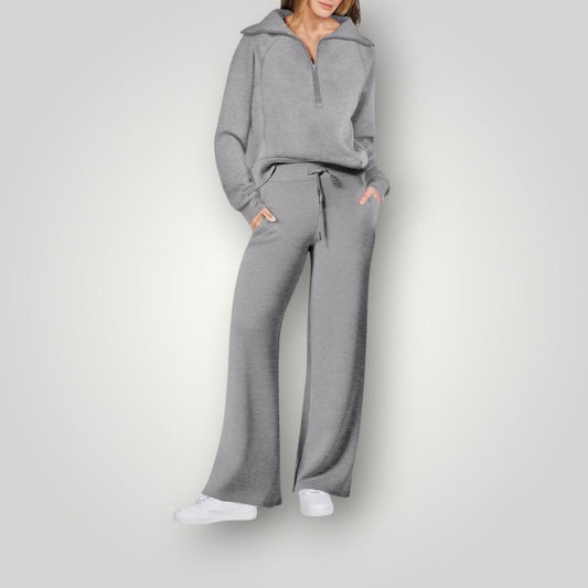 Lilou Women's Sweatshirt and Jogger Loungewear Set