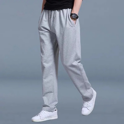 Larry Men's Jogger Pants – Premium Cotton with Adjustable Waist and Modern Fit