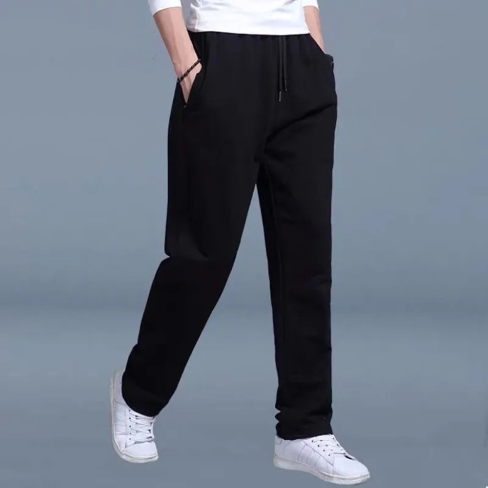 Larry Men's Jogger Pants – Premium Cotton with Adjustable Waist and Modern Fit