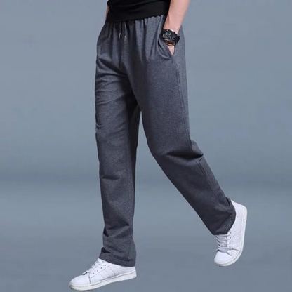 Larry Men's Jogger Pants – Premium Cotton with Adjustable Waist and Modern Fit