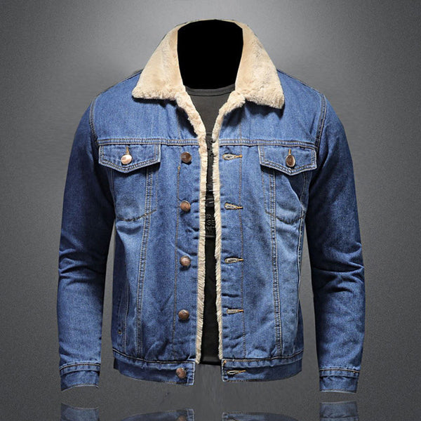 Jackson Men's Lined Denim Jacket – Warm Jean Jacket with Classic Modern Style