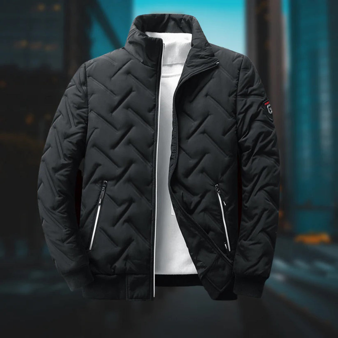 Jomari Men's Lightweight Down Jacket – Breathable Quilted Modern Comfortable Style
