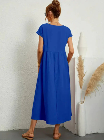 Melody Women's Lightweight Cotton Maxi Dress