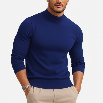 Leonardo Men's Turtleneck Sweater – Premium Soft Knit with Modern Elegant Style