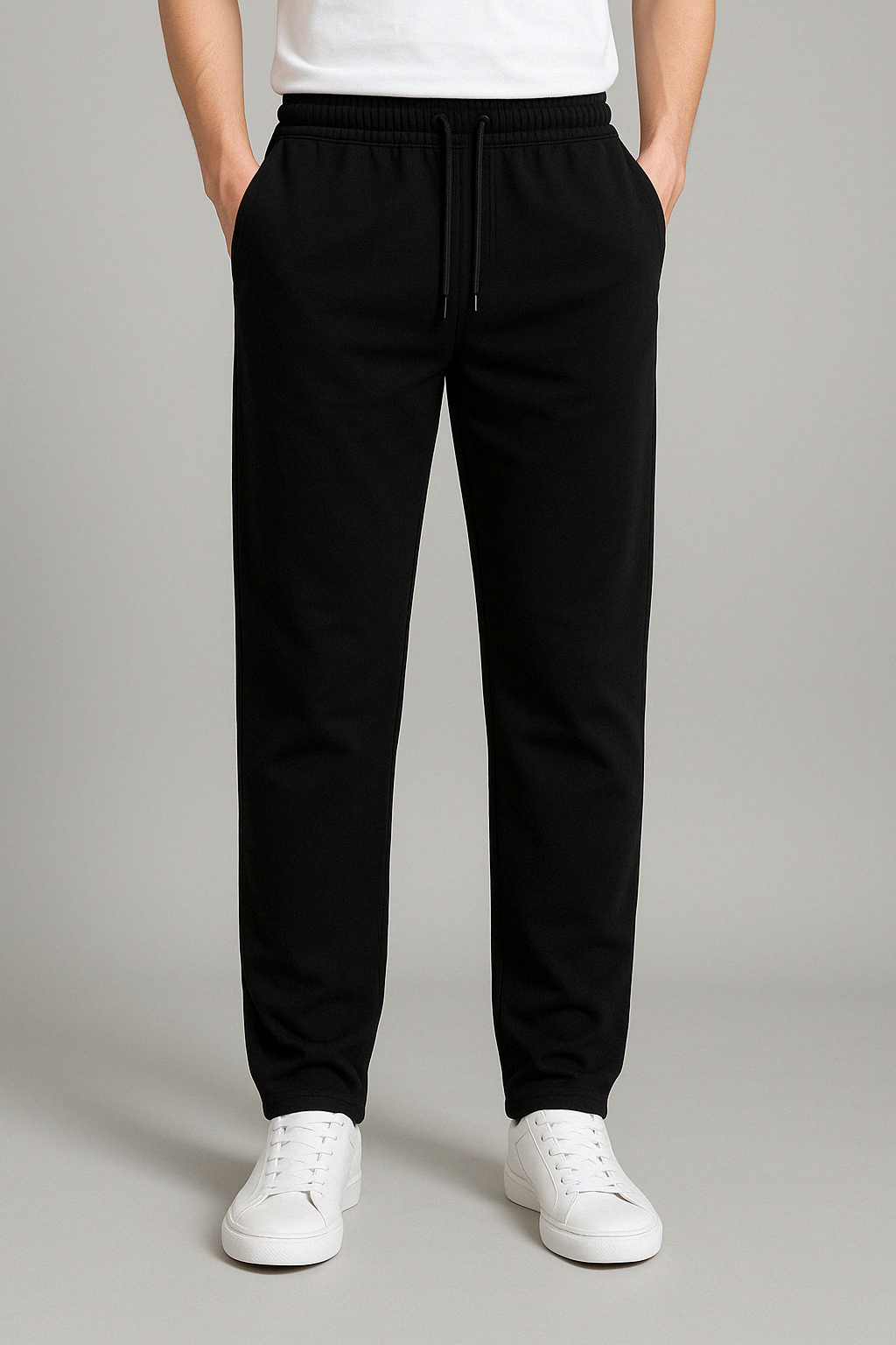 Larry Men's Jogger Pants – Premium Cotton with Adjustable Waist and Modern Fit