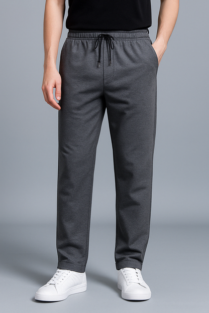 Larry Men's Jogger Pants – Premium Cotton with Adjustable Waist and Modern Fit