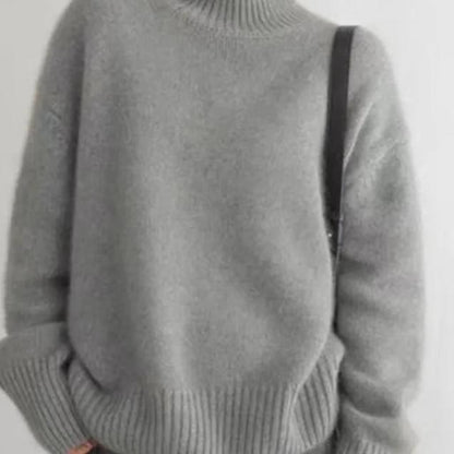 Sydney Women's Oversized Cashmere Turtleneck Sweater