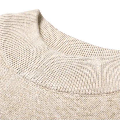 Keneth Men's Turtleneck Sweater – Elegant Warm Cashmere Wool Blend