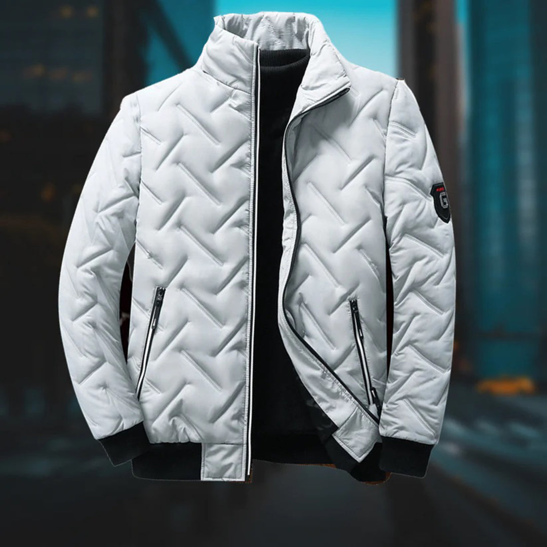 Jomari Men's Lightweight Down Jacket – Breathable Quilted Modern Comfortable Style