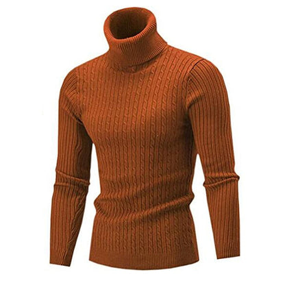 Klaus Men's Turtleneck Sweater – Elegant Comfortable High-End Knitwear