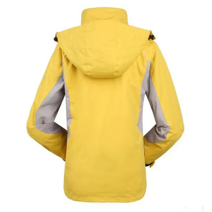 Women's Waterproof Windbreaker Jacket — Blue