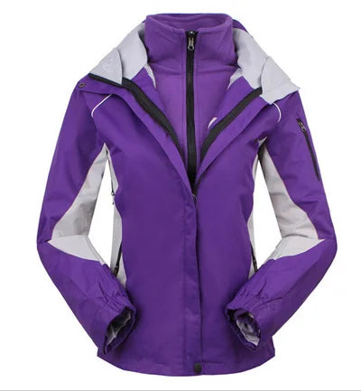 Women's Waterproof Windbreaker Jacket — Black