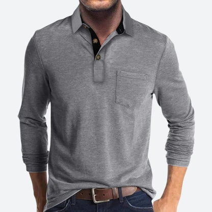 Lito Men's Cotton Polo Shirt – Breathable Elegant Fit with Modern Style