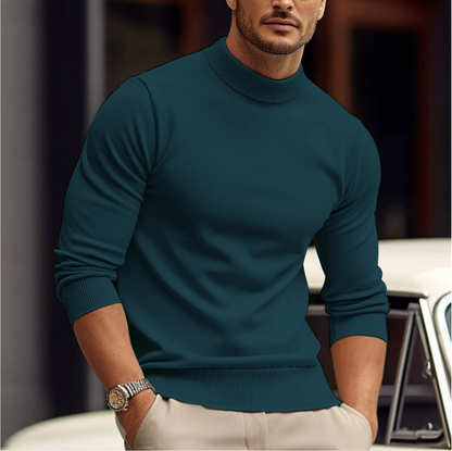 Leonardo Men's Turtleneck Sweater – Premium Soft Knit with Modern Elegant Style
