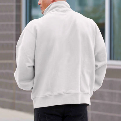 Lorence Men's Half-Zip Sweater – Soft Modern Knit with Elegant Comfortable Fit