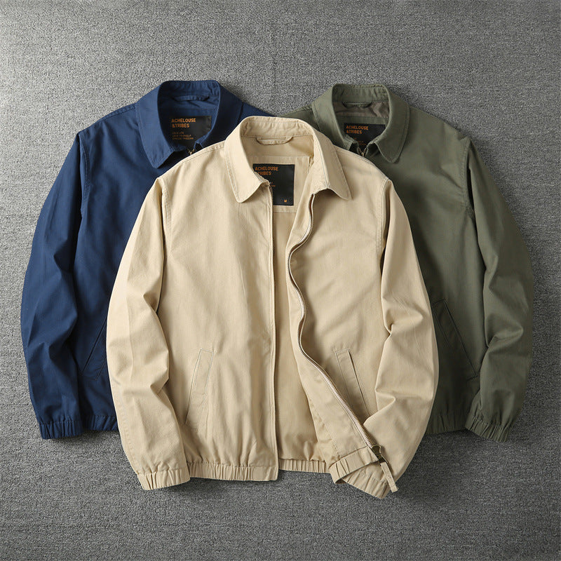 David Men's Urban Jacket – Relaxed Fit with Zipped Details