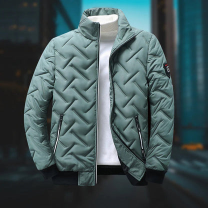 Jomari Men's Lightweight Down Jacket – Breathable Quilted Modern Comfortable Style